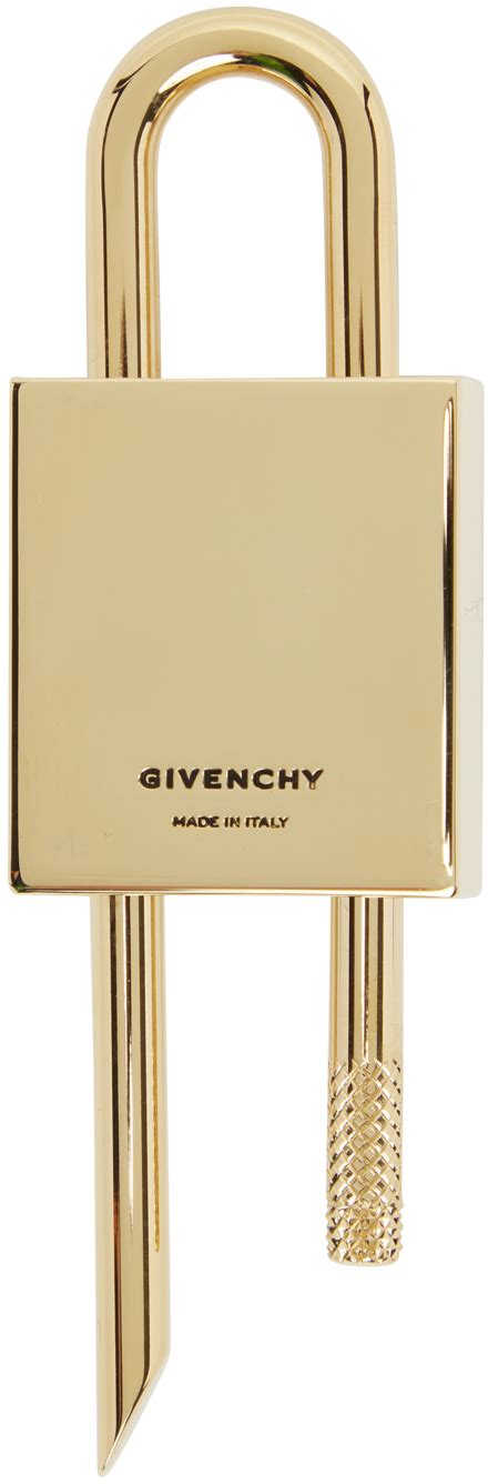 cadenas givenchy|4G Padlock keyring in metal .